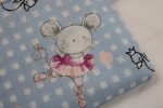 GELDBÖRSE / GELDBEUTEL / PORTEMONNAIE für Kinder "Ballettmaus" - Minibörse, Schlüsseltäschchen, Reißverschlusstäschchen – Bild 4