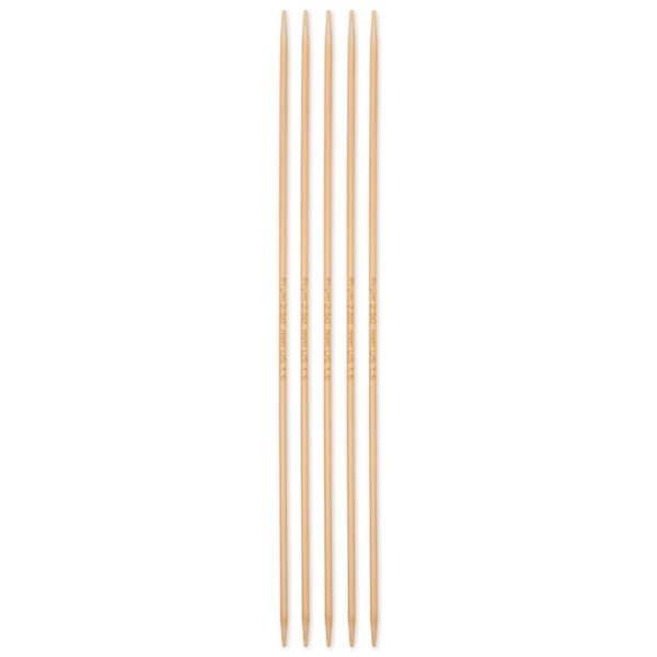 PRYM 1530 Strumpfstricknadeln, Bambus, 20cm, 2,50mm