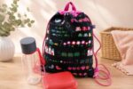 Turnbeutel-Rucksack für Kinder "Zahlen an der Tafel", Gr. S - Kitatasche, Sportbeutel