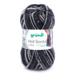 Wolle Gründl / Hot socks color BEAUTIFUL STONE (416) - Sockenwolle 50g, 4-fädig