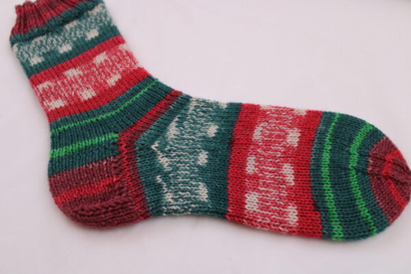 Wolle Gründl / Hot socks XMAS 6-fach - Sockenwolle 150g, 6-fädig