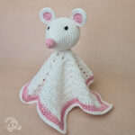 DIY-Häkelset "Schnuffeltuch Maus", Häkelkit, Materialpackung, Häkelpaket, Handarbeitsset, DIY-Kit