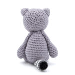 DIY-Häkelset "Waschbär Wilma", Günstiges Einsteigerset von Wolle Gründl, Häkelkit, Materialpackung, Häkelpaket, Handarbeitsset, DIY-Kit – Bild 2