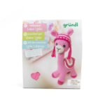 DIY-Häkelset "Lama Lydia", Günstiges Einsteigerset von Wolle Gründl, Häkelkit, Materialpackung, Häkelpaket, Handarbeitsset, DIY-Kit – Bild 3