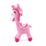 DIY-Häkelset "Lama Lydia", Günstiges Einsteigerset von Wolle Gründl, Häkelkit, Materialpackung, Häkelpaket, Handarbeitsset, DIY-Kit – Bild 4