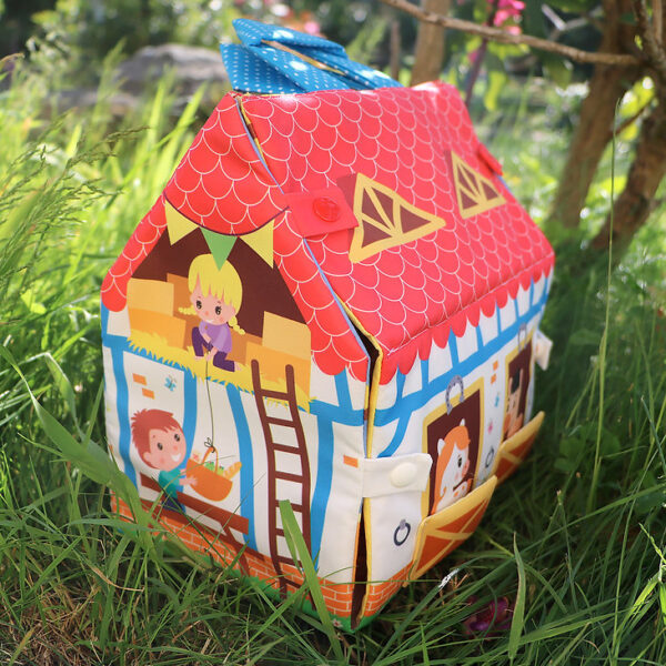 DIY-Nähset "Reiterhof" Nähkit, Materialpackung, Nähpaket, Handarbeitsset, DIY-Kit