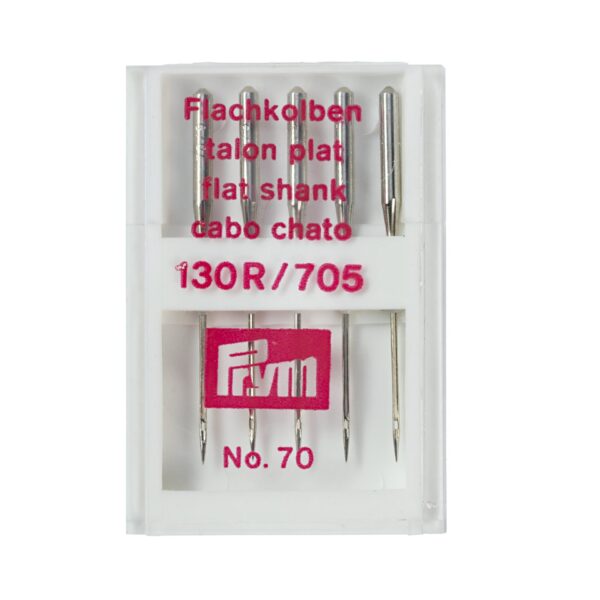Prym Nähmaschinennadeln 130/705 "Standard", 70 , Flachkolben, 5 Stück im Spender
