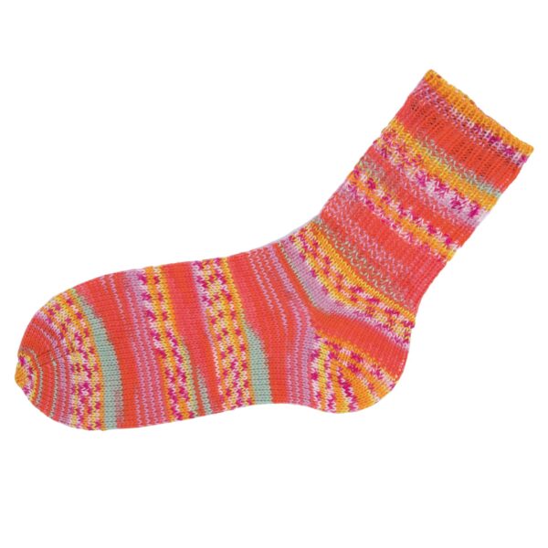 Wolle Gründl / Hot socks LAZISE (03) - Sockenwolle 100g, 4-fädig