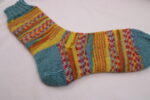 Wolle Gründl / Hot socks LAZISE (04) - Sockenwolle 100g, 4-fädig – Bild 5