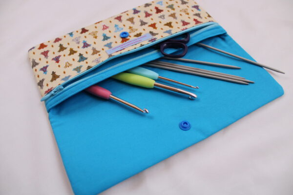 Stricknadeltasche, Häkelnadeltasche, Handarbeitstäschchen "Ägypten"