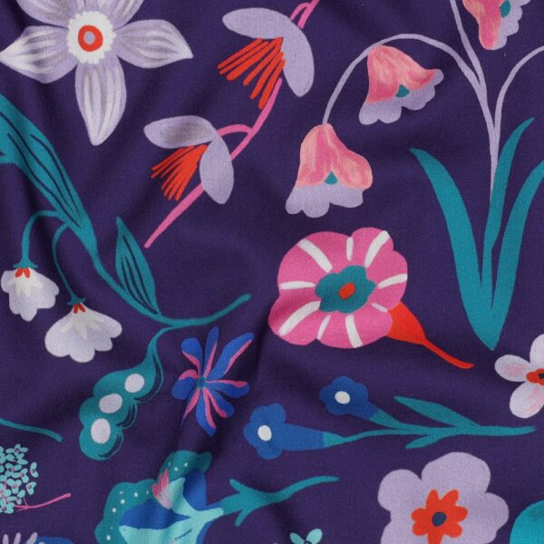 Patchworkstoff / Sommerstoff / 100% Baumwoll-Popeline / Digitaldruck / MEADOW FLOWER by Nerida Hansen