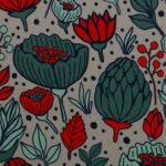 Dekostoff "Garden Stories" by Emjo; Webware aus 100% Baumwolle, CANVAS