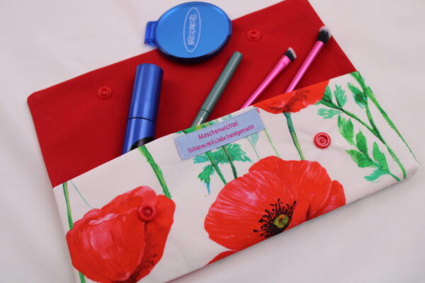Bindentasche, Etui für Damenbinden, Inkontinenzvorlagen, Slipeinlagen / Kosmetiktäschchen / Hygienetäschchen / Medikamententäschchen