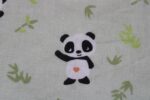 Kleiner Kinder-BRUSTBEUTEL "Kleiner Panda" mit Sicherheitsverschluss und Reflektorfähnchen; Brusttasche, Geldbörse, Geldbeutel – Bild 4