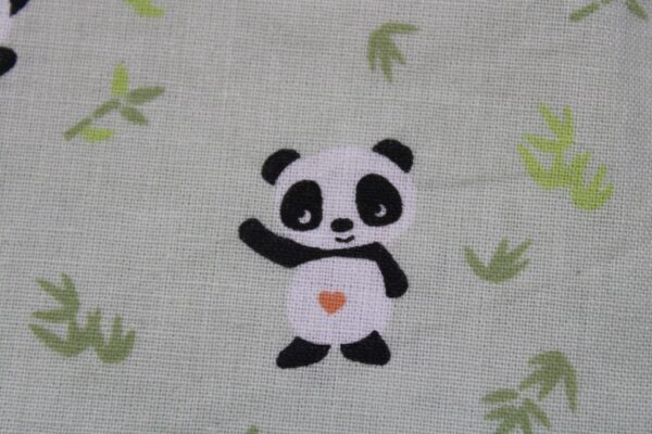 Kleiner Kinder-BRUSTBEUTEL "Kleiner Panda" mit Sicherheitsverschluss und Reflektorfähnchen; Brusttasche, Geldbörse, Geldbeutel – Bild 4