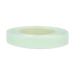 Organzaband aus 100% Polyester, 12mm breit, ZARTGRÜN, für Schleifen, Deko, Geschenkverpackungen, Rolle mit ca. 27 Metern