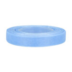 Organzaband aus 100% Polyester, 12mm breit, BLAU, für Schleifen, Deko, Geschenkverpackungen, Rolle mit ca. 27 Metern