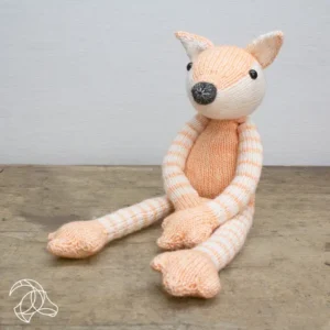 DIY-Strickset "Sanne Fuchs", Strick-Kit, Materialpackung, Strickpaket, Handarbeitsset, DIY-Kit