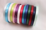 Satinband – 6 mm breit, 100 % Polyester, ca. 27 m Rolle, ALTROSA, für Schleifen, Deko, Geschenkverpackungen – Bild 2