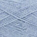 Wolle Gründl / SHETLAND 100g, Farbe 03 - Jeans Melange, 80 % Polyacryl, 20 % Wolle,  2 Knäuel = 1 Loop, Anleitung in der Banderole, für Nadeln 7-8mm – Bild 2