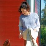 Wolle Gründl / SHETLAND 100g, Farbe 03 - Jeans Melange, 80 % Polyacryl, 20 % Wolle,  2 Knäuel = 1 Loop, Anleitung in der Banderole, für Nadeln 7-8mm – Bild 3