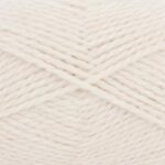 Wolle Gründl / SHETLAND 100g, Farbe 04 - Creme Melange, 80 % Polyacryl, 20 % Wolle,  2 Knäuel = 1 Loop, Anleitung in der Banderole, für Nadeln 7-8mm – Bild 2