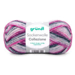 Strickset "Socken stricken", komplettes Geschenkset zum Strümpfestricken, DIY-Pack inklusive Wolle, Nadeln, Projekttasche, Handmaß, Anleitung – Bild 8