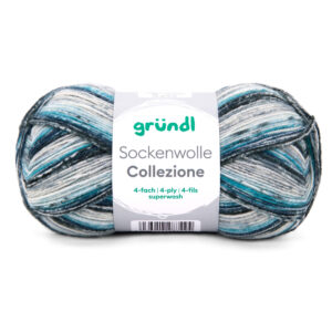 Wolle Gründl / COLLEZIONE (204) - Sockenwolle 100g, 4-fädig