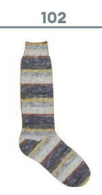 Wolle Gründl / COLLEZIONE (102) - Sockenwolle 100g, 4-fädig – Bild 2