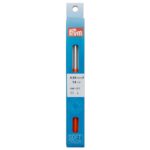 PRYM Wollhäkelnadel 4,5 mm, Soft-Griff, 14 cm, Grifffarbe: Mandarine – Bild 3