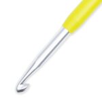 PRYM Wollhäkelnadel 6,0 mm, Soft-Griff, 14 cm, Grifffarbe: Limonengrün – Bild 2