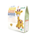 DIY-Häkelset "Giraffe Gina", Günstiges Einsteigerset von Wolle Gründl, Häkelkit, Materialpackung, Häkelpaket, Handarbeitsset, DIY-Kit – Bild 4
