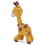 DIY-Häkelset "Giraffe Gina", Günstiges Einsteigerset von Wolle Gründl, Häkelkit, Materialpackung, Häkelpaket, Handarbeitsset, DIY-Kit – Bild 3