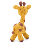 DIY-Häkelset "Giraffe Gina", Günstiges Einsteigerset von Wolle Gründl, Häkelkit, Materialpackung, Häkelpaket, Handarbeitsset, DIY-Kit – Bild 2
