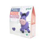 DIY-Häkelset "Esel Eddy", Günstiges Einsteigerset von Wolle Gründl, Häkelkit, Materialpackung, Häkelpaket, Handarbeitsset, DIY-Kit – Bild 4