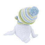 DIY-Häkelset "Robbe Robby", Günstiges Einsteigerset von Wolle Gründl, Häkelkit, Materialpackung, Häkelpaket, Handarbeitsset, DIY-Kit – Bild 3