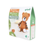 DIY-Häkelset "Tiger Timmy", Günstiges Einsteigerset von Wolle Gründl, Häkelkit, Materialpackung, Häkelpaket, Handarbeitsset, DIY-Kit – Bild 4
