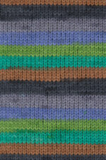 Wolle Gründl / Hot socks color ENGLISH GREEN TEA (405) - Sockenwolle 50g, 4-fädig – Bild 3