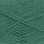 Wolle Gründl / Hot socks uni TANNENGRÜN (22) - Sockenwolle 50g, 4-fädig – Bild 2