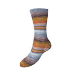 Wolle Gründl / Selezione (118) - Sockenwolle 100g, 4-fädig - 75% Schurwolle, 25% Polyamid, für Nadelstärke 2,5-3,0mm – Bild 2