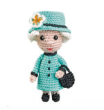DIY-Häkelset "God save the Queen" -  Das inoffizielle Häkelset mit Anleitung und Material für die Queen und ihren Corgi zum Selber-Häkeln – Bild 3