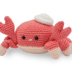 DIY-Häkelset "Marleen Krabbe", Häkelkit, Materialpackung, Häkelpaket, Handarbeitsset, DIY-Kit