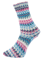 Pro Lana / Golden socks FJORD SOCKS MULTICOLOR (484) - Sockenwolle 100g, 4-fädig, für Nadelstärke 2.5 - 3.0 mm – Bild 2