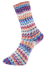 Pro Lana / Golden socks FJORD SOCKS MULTICOLOR (485) - Sockenwolle 100g, 4-fädig, für Nadelstärke 2.5 - 3.0 mm – Bild 2