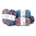 Wolle Gründl / Hot socks CAMPIONE (01) - Sockenwolle 100g, 4-fädig, für Nadelstärke 2.5 - 3.0 mm – Bild 4