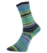 Pro Lana / Golden socks FJORD SOCKS PUZZLE (82) - Sockenwolle 100g, 4-fädig, für Nadelstärke 2.5 - 3.0 mm – Bild 2