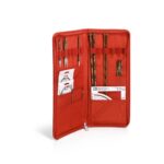 PRYM Nadeltasche, Nadelmappe "LOVELY" für Strick- und Häkelnadeln und Zubehör, extragroß: 43 x 20cm, ohne Inhalt