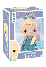 DIY-Häkelset " Funkogurumi "Elsa". Das inoffizielle Häkelset mit Anleitung und komplettem Zubehör.