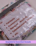 Kinder-BRUSTBEUTEL "Astronaut im All" mit Druckknopf, Reflektorfähnchen; mit oder ohne Klarsichtfach/Fahrkartenfach, Brusttasche, Geldbörse – Bild 6