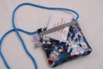 Kinder-BRUSTBEUTEL "Astronaut im All" mit Druckknopf, Reflektorfähnchen; mit oder ohne Klarsichtfach/Fahrkartenfach, Brusttasche, Geldbörse – Bild 6